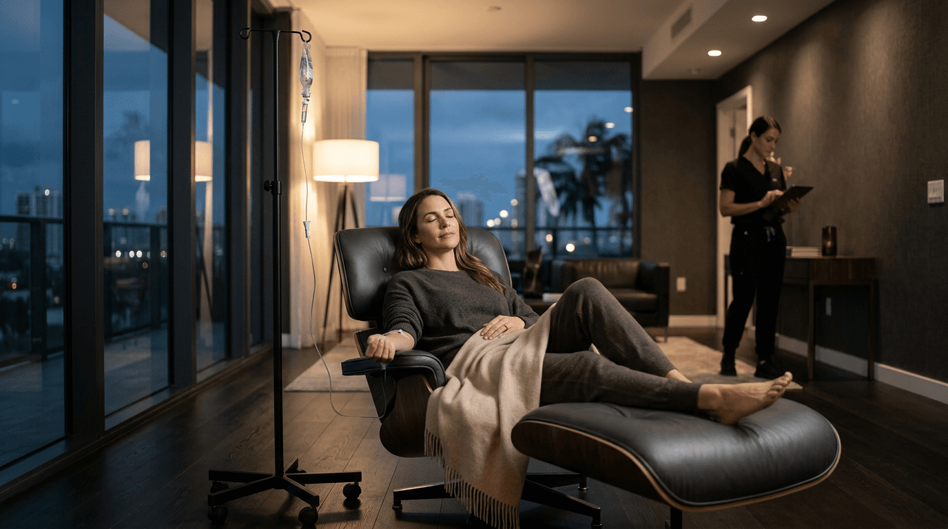 Private luxury treatment suite